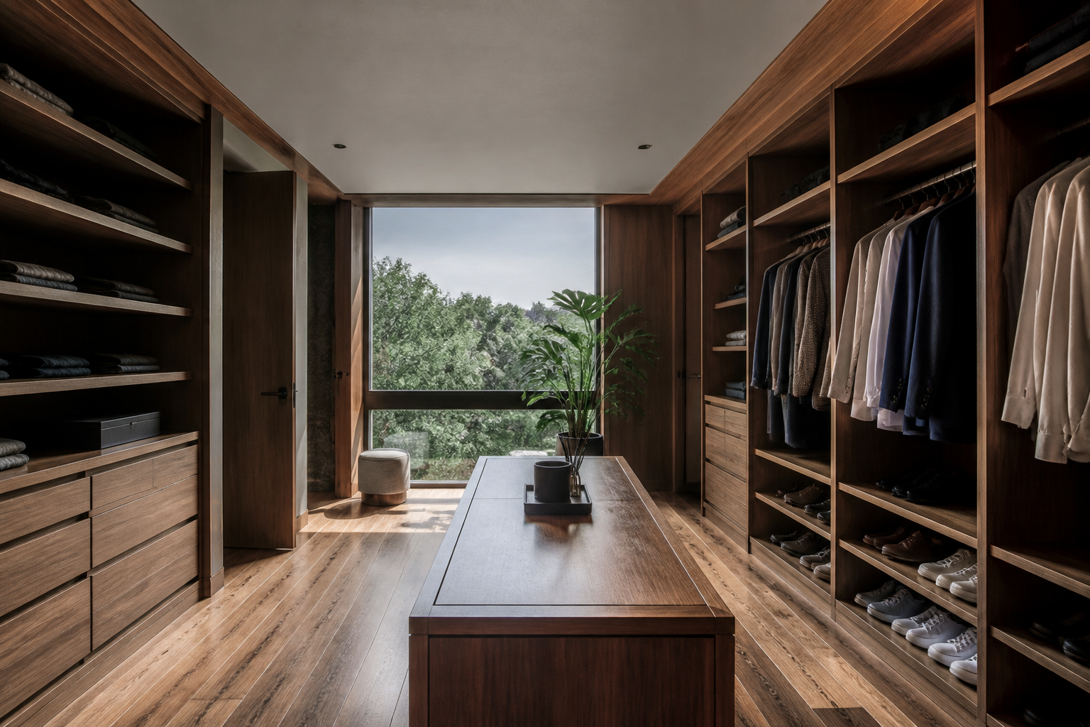 Closet vestidor a medida